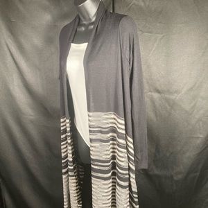 BCBG: silk open-front cardigan